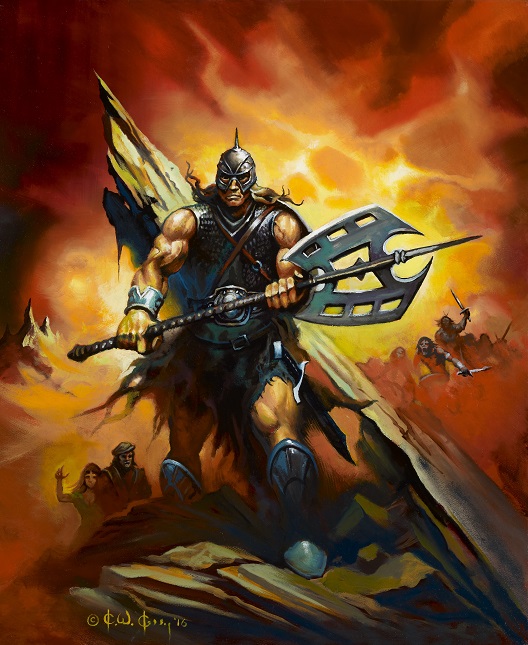 The Darkslayer by Ken Kelly “Oil Painting”